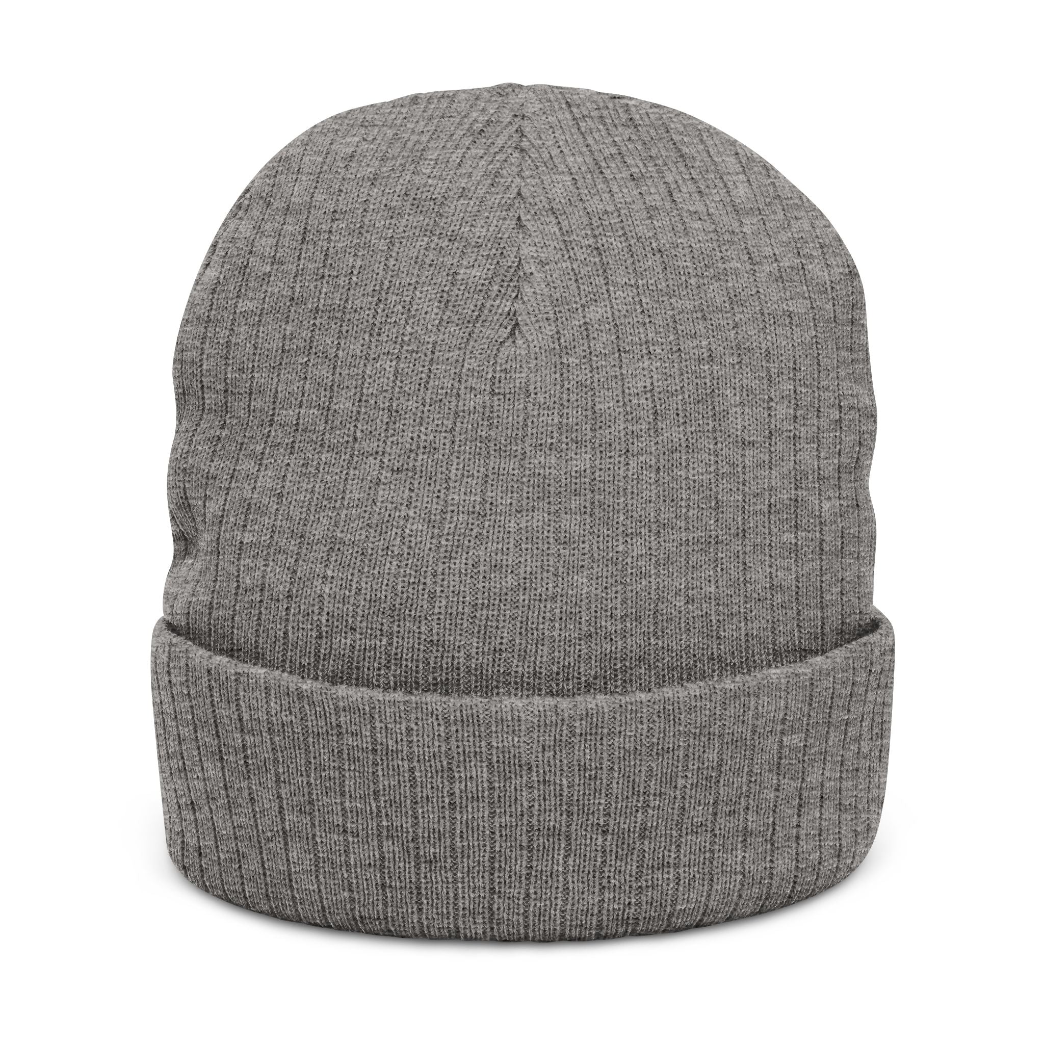 Ribbed Knit Beanie (Embroidery)