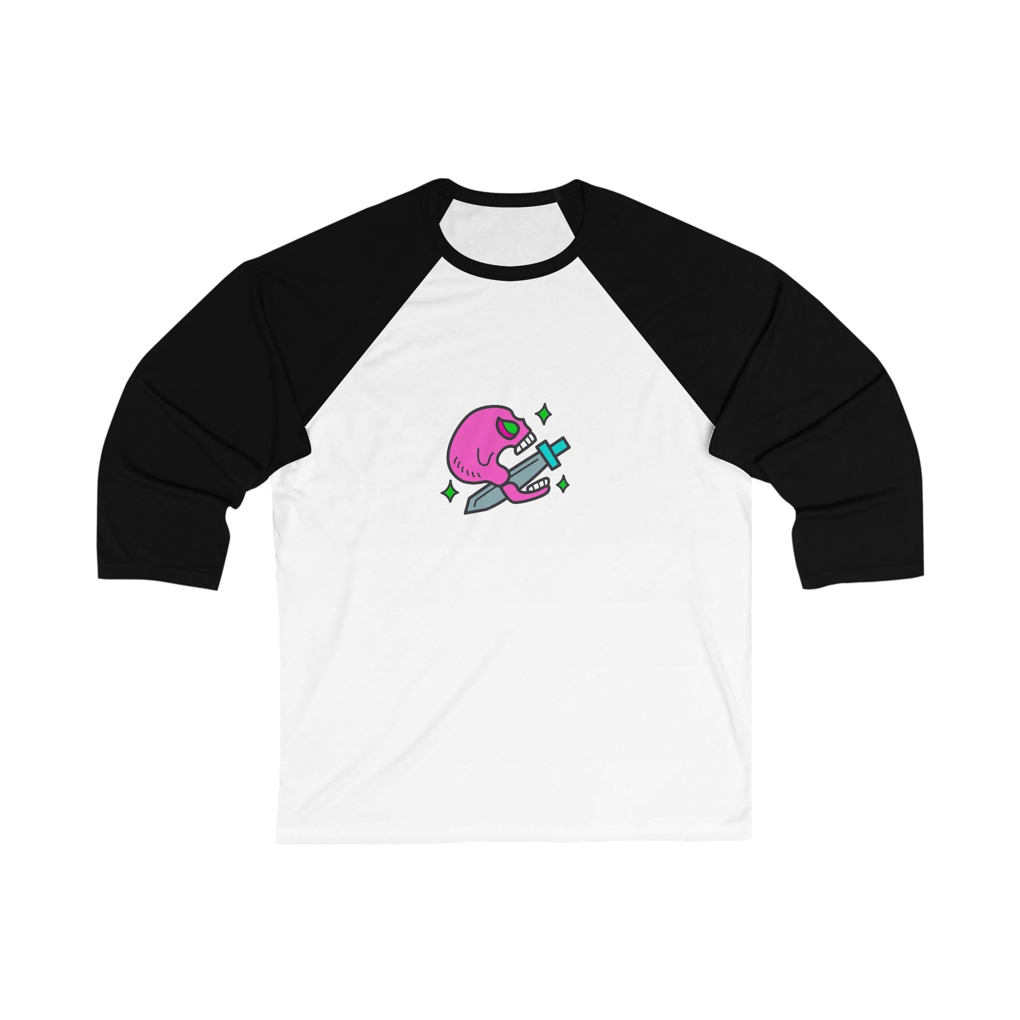 Unisex 3\4 Sleeve Baseball Tee
